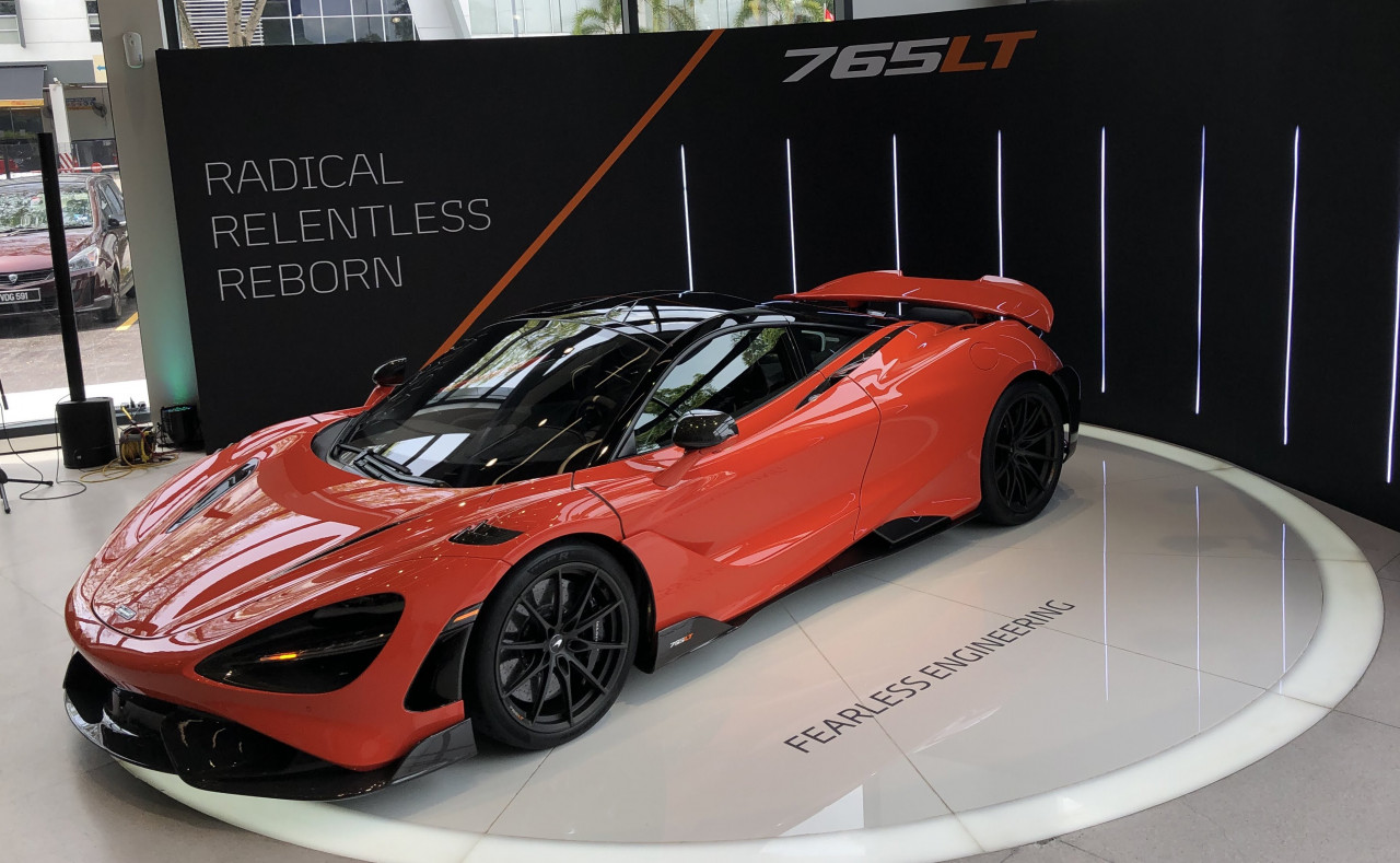 The new McLaren 765LT. – Daniel Fernandez pic, September 25, 2020