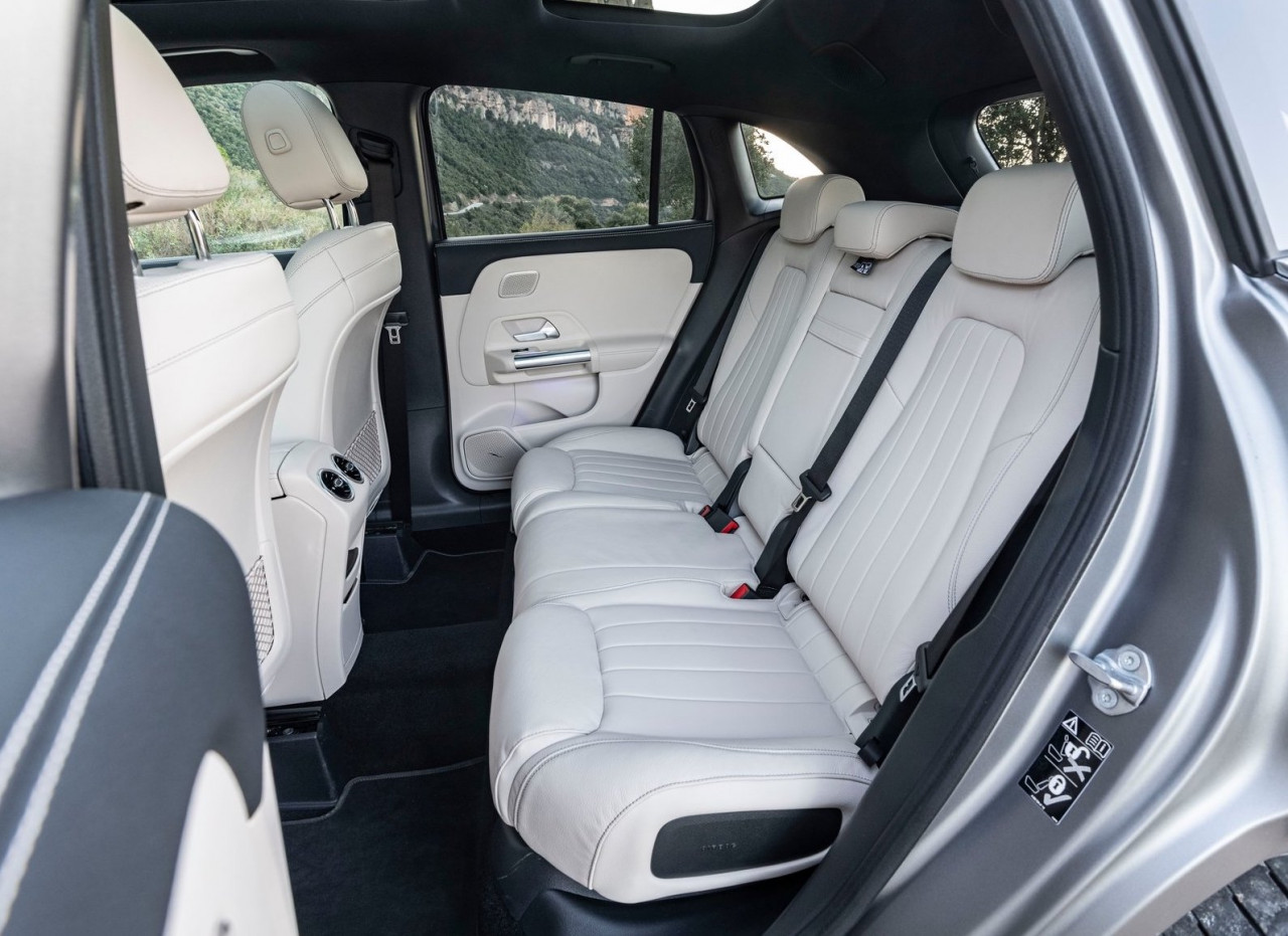 The rear cabin of the 2020 model GLA compact SUV. – Pic courtesy of Mercedes-Benz