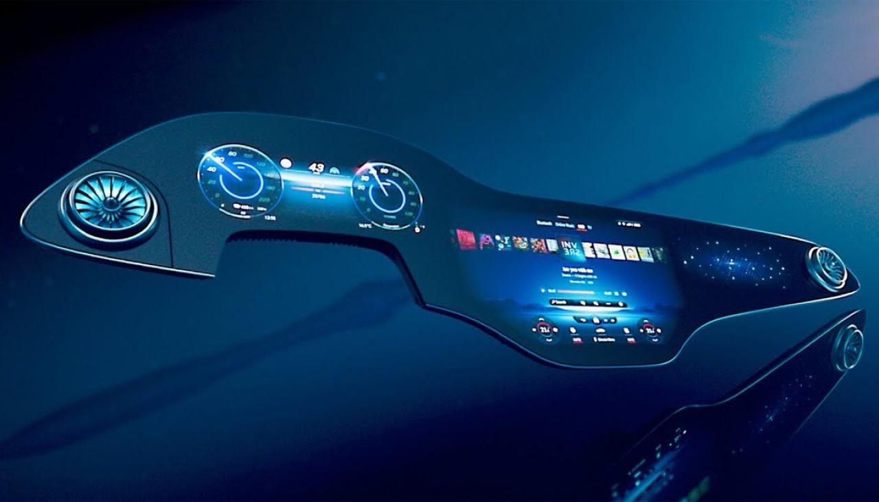 The user no longer has to scroll through sub-menus or give voice commands, as the most important applications are always available in a situational and contextual way. – Pic courtesy of Mercedes-Benz
