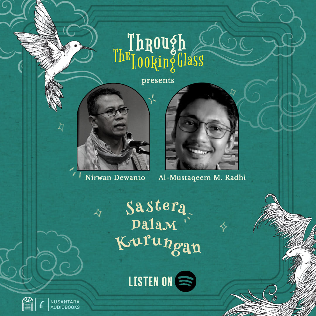 Nirwan Dewanto and Al-Mustaqeem M. Radhi. – Pic courtesy of GTLF