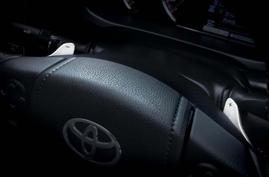 The Vios GR-S is fitted with a 10-speed Continuously Variable Transmission (CVT). – Pic courtesy of UMW Toyota