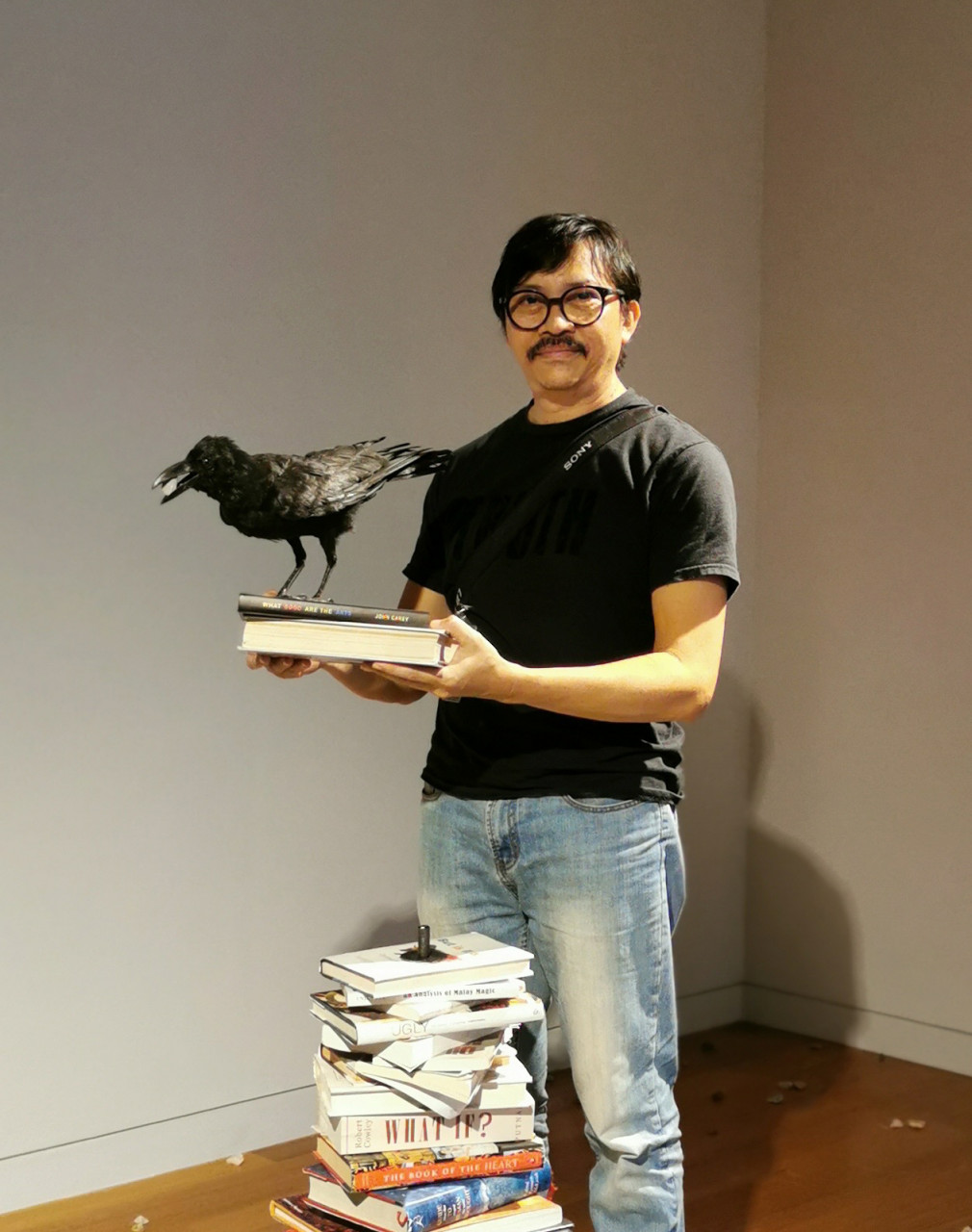 A portrait of the artist. – Pic courtesy of Ahmad Fuad Osman 