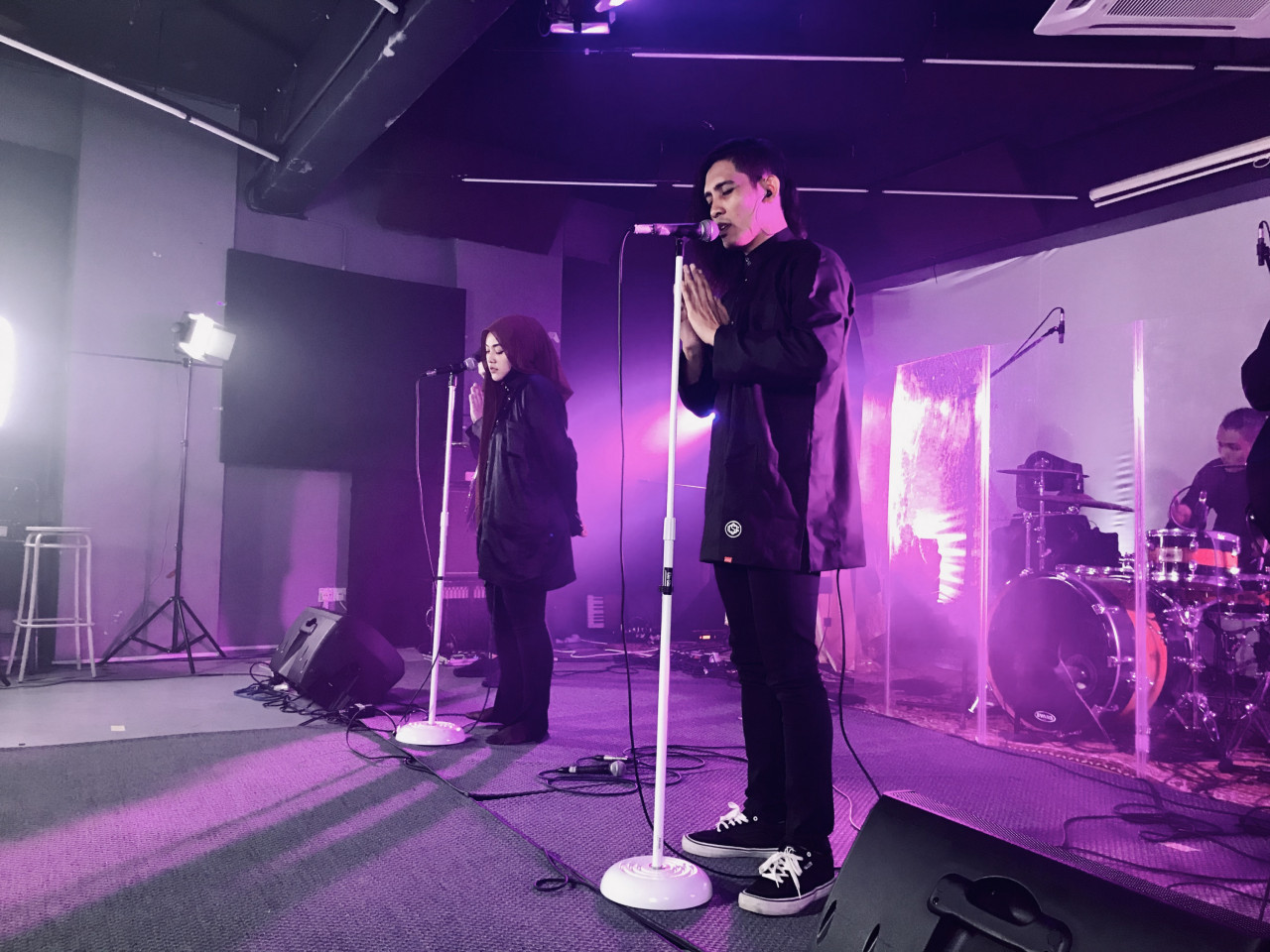 Sekumpulan Orang Gila and songstress Shila Amzah. – The Vibes pic, September 30, 2020