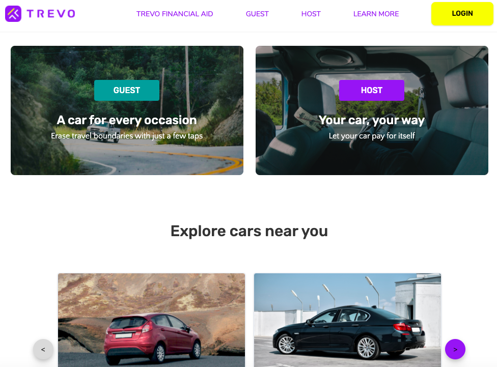 Trevo allows car owners to earn extra income by ‘renting’ their cars out for a few hours, a day or more. – Daniel Fernandez pic, October 16, 2020