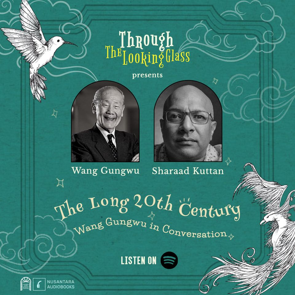 Wang Gungwu and Sharaad Kuttan. - Pic courtesy of GTLF
