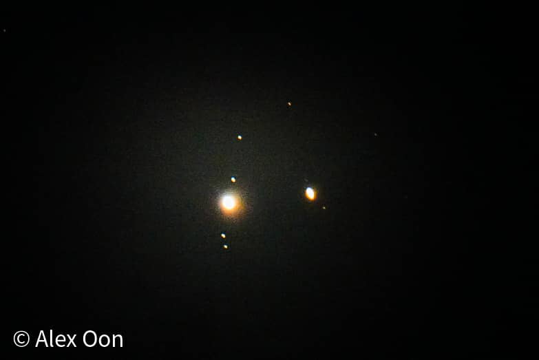 Picture taken by Astronomy Society of Penang member Alex Oon. – Whatsapp pic