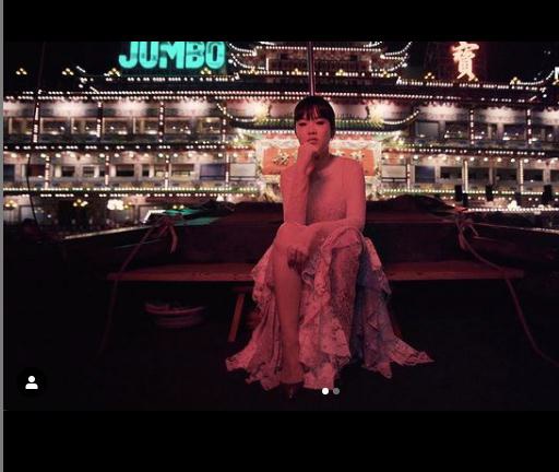 Anais Jourden Mak makes a pose in Hong Kong. – Pic taken from her official Instagram