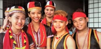 Sarawak for Sarawakians - Bidayuh children in traditional dress as they celebrate Gawai. - Pic courtesy of Aspirasi