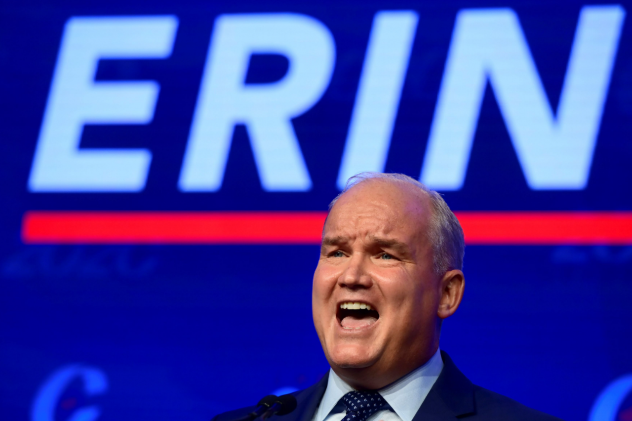 Leader of the conservatives Erin O’Toole is seen as Trudeau’s closest challenger. – AFP pic, August 16, 2021