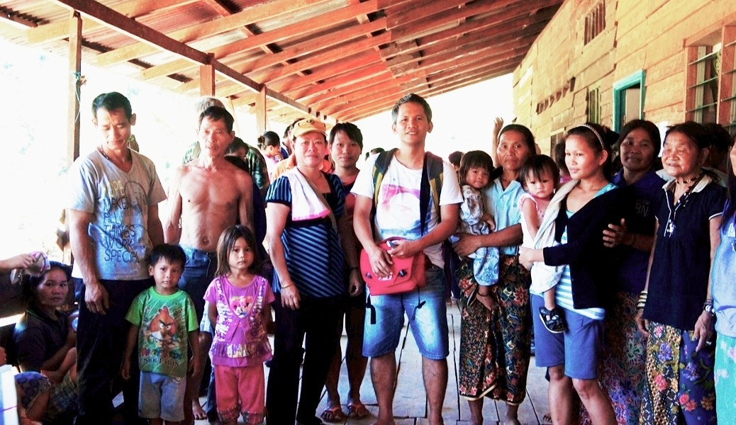 Activist Harry Wing (centre) visiting Penan people in central Sarawak. Wing has questioned how much of the state revenue from 2022, marked at RM11.9 billion, had brought real benefits to Sarawak’s poorest citizens.– Pic courtesy of Harry Wing, February 4, 2023