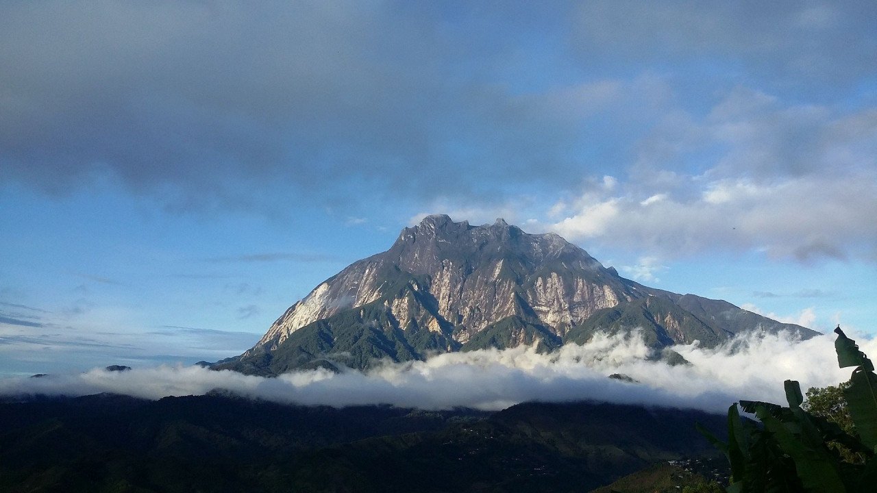 Mount Kinabalu rises over the clouds. - Pixabay pic