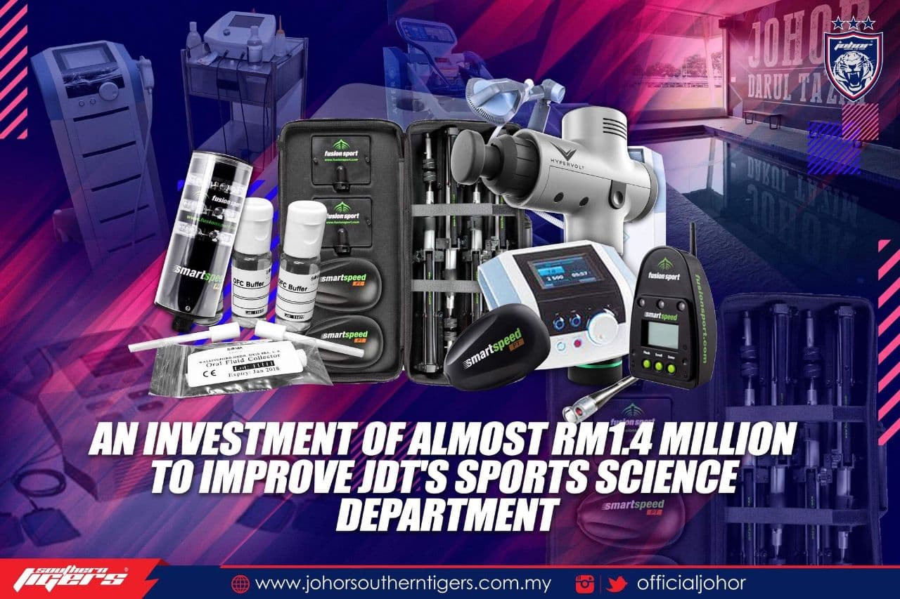 No expense has been spared to ensure that JDT players are always at their best