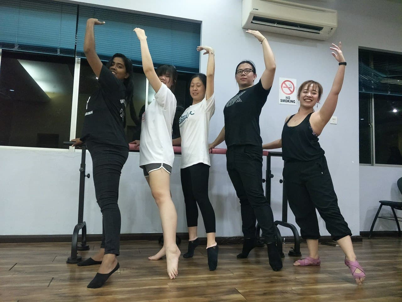 Home will always be the barre. Pic courtesy of Aidwina A.W.