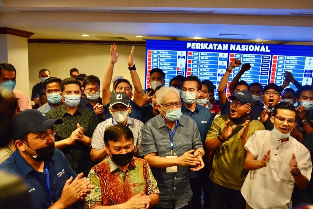 Gabungan Rakyat Sabah wins 37 seats. – Twitter pic, September 26, 2020