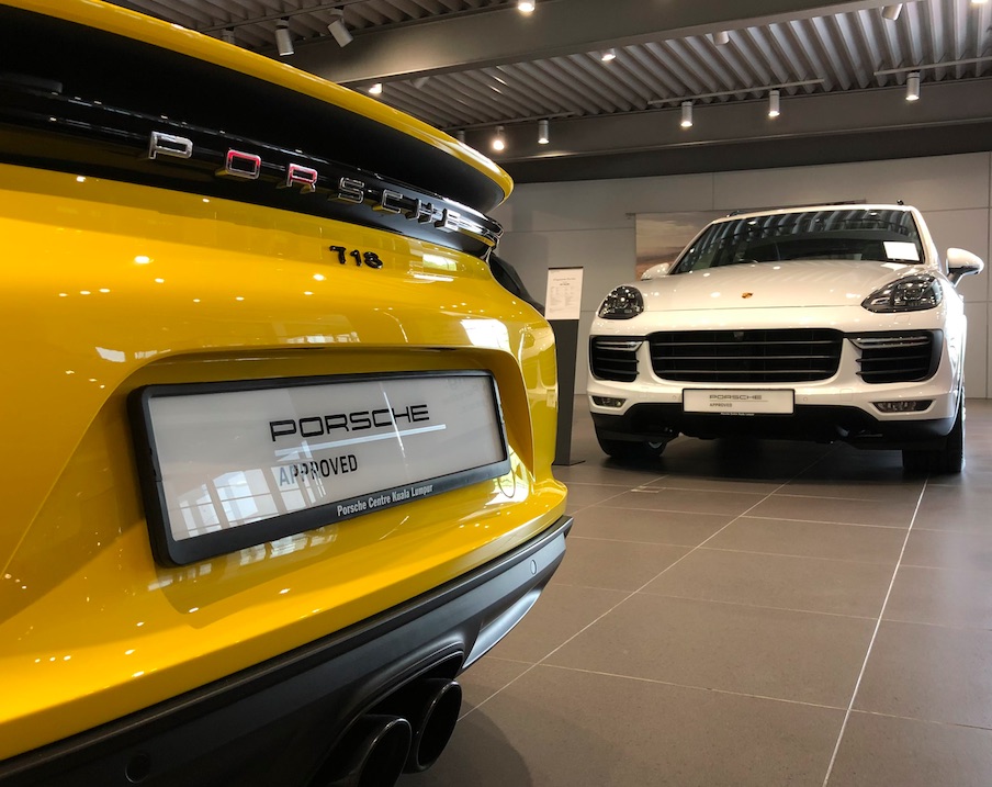 A used Porsche. – Pic courtesy of Daniel Fernandez