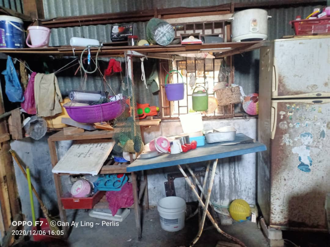The kitchen of Lee Yen Nee’s family home. – Gan Ay Ling, December 10, 2020