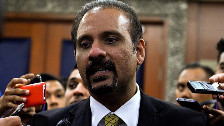 DAP’s national legal bureau chairman Ramkarpal Singh (pic) has also questioned former AG Tan Sri Apandi Ali’s relationship and whether the latter was even paid by fugitive businessman Jho Low for his supposed services in a separate statement. – File pic, July 17, 2022