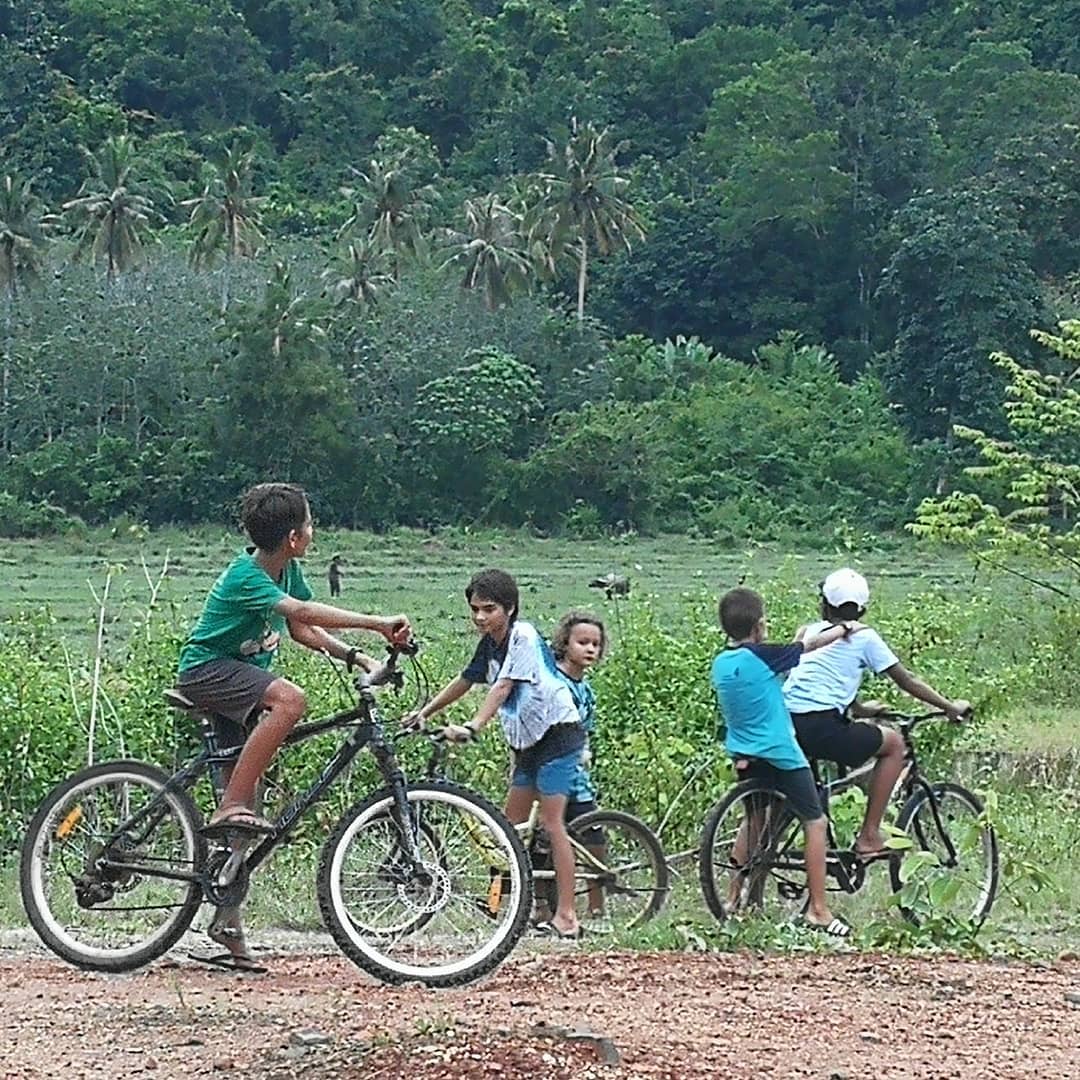 Children enjoying the outdoors in Langkawi. - Facebook pic courtesy of Nor Azieta