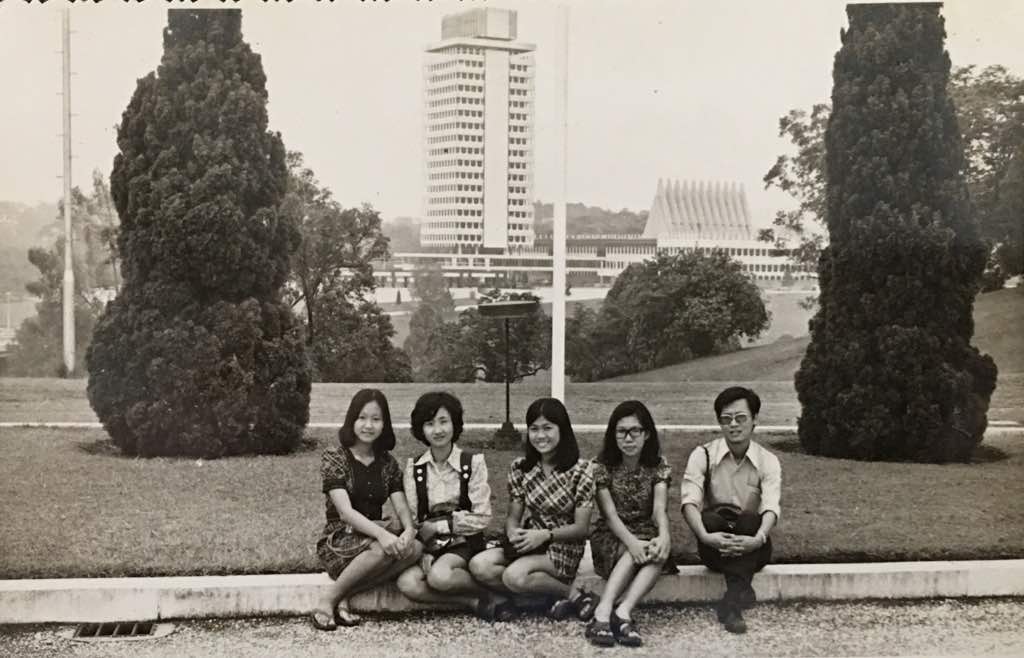 Students on an 4Sc1 class trip to Parliament. – CHIJ Alumni pic, September 13, 2021