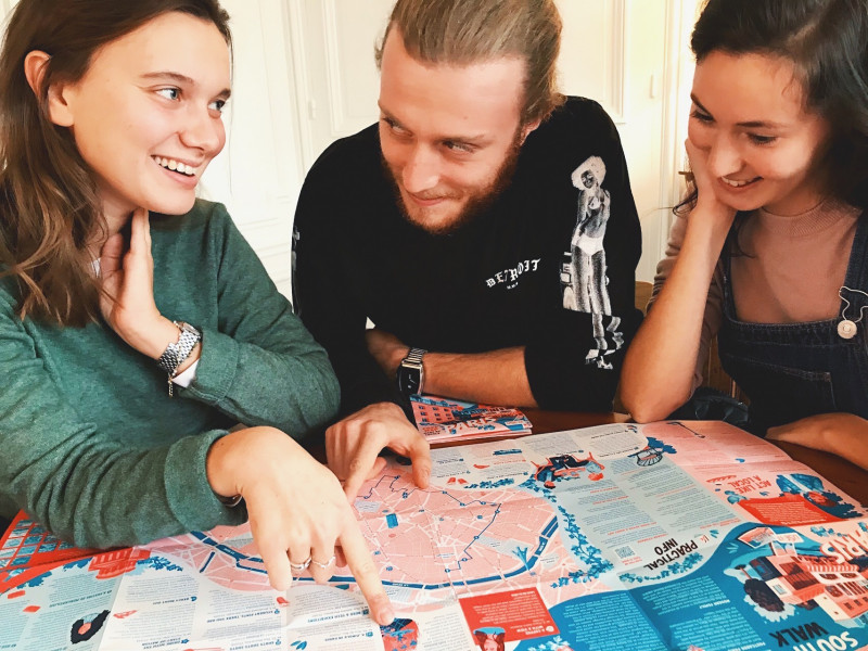 Ditch the Paris tourist trail – explore the city with a map made by Parisians