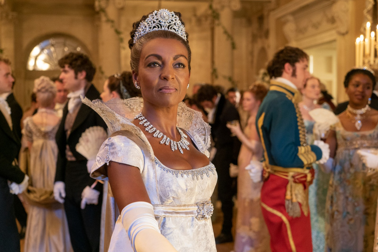 Adjoa Andoh as Lady Danbury in Bridgerton. – Pic courtesy of Netflix
