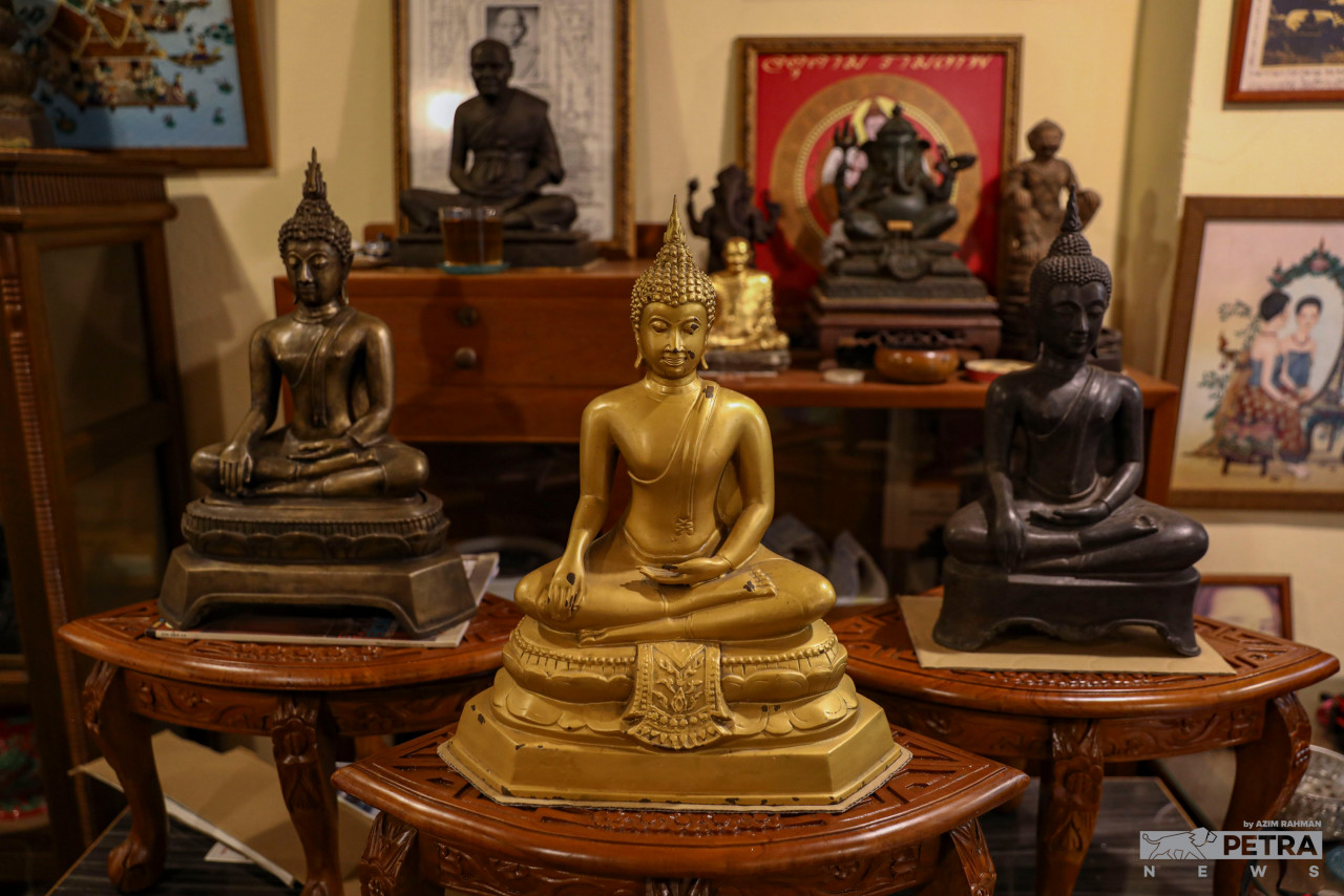 The art collector has been furnishing his interest for more than two decades. – AZIM RAHMAN/The Vibes pic
