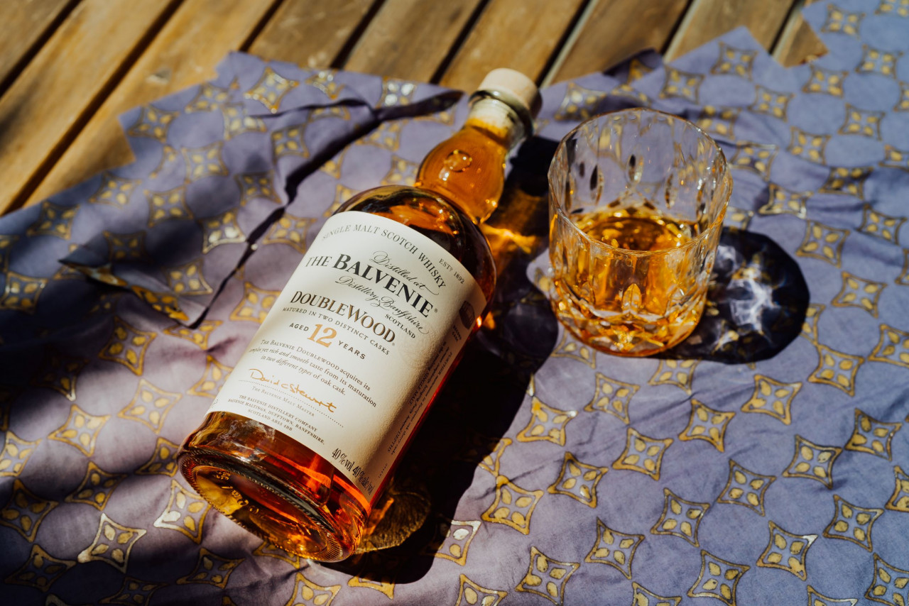 A bottle of The Balvenie 12-Year-Old DoubleWood whiskey. – Pic courtesy of The Balvenie