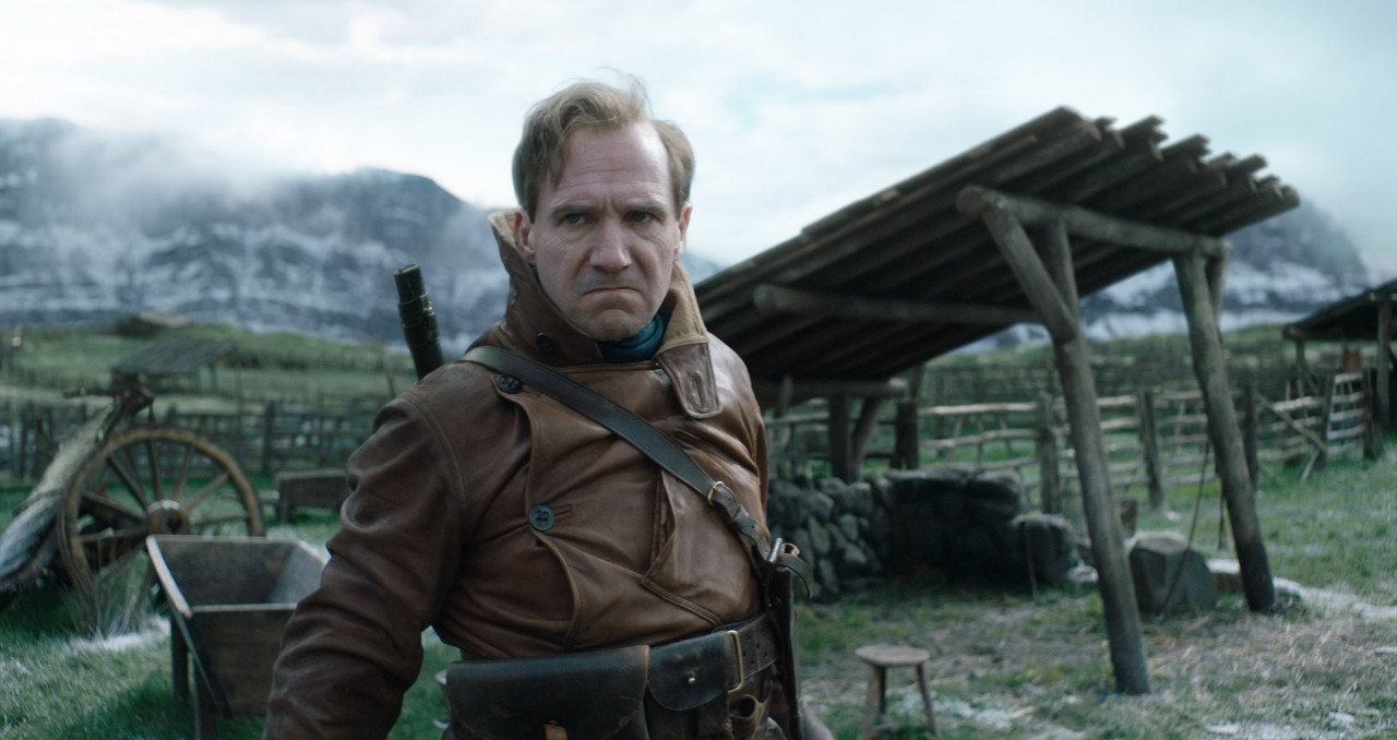 Orlando Oxford (Ralph Fiennes) is ready for battle. – Pic courtesy of Disney