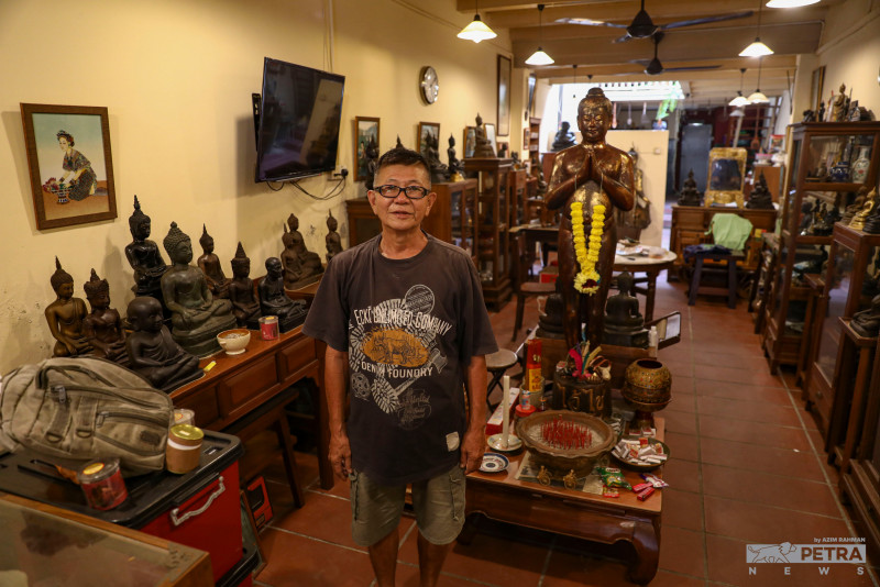 A collector’s den in Jonker: antique treasures of Buddhism and the east
