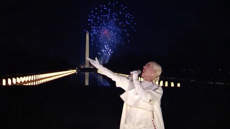 Springsteen, Katy Perry boost Biden at inauguration concert