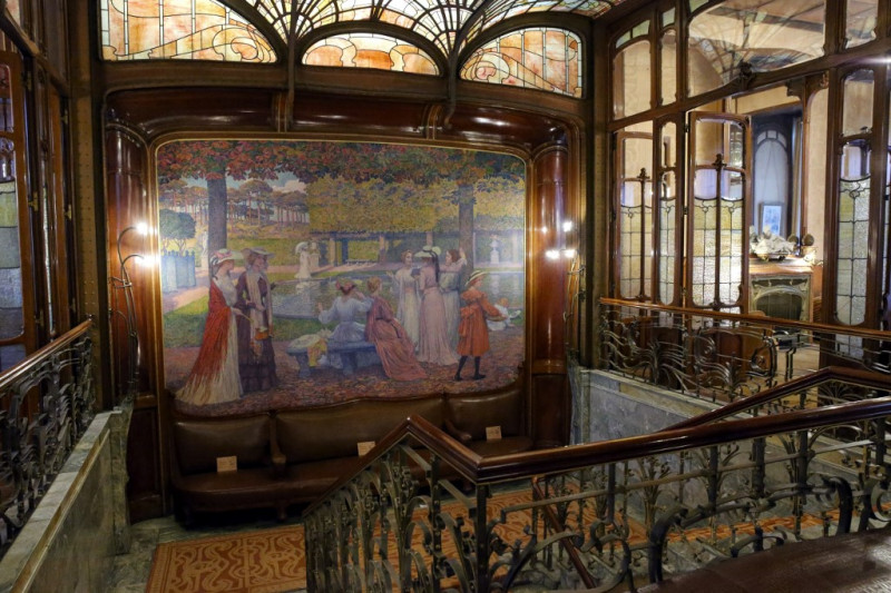 An Art Nouveau gem unmasked in Covid-hit Brussels