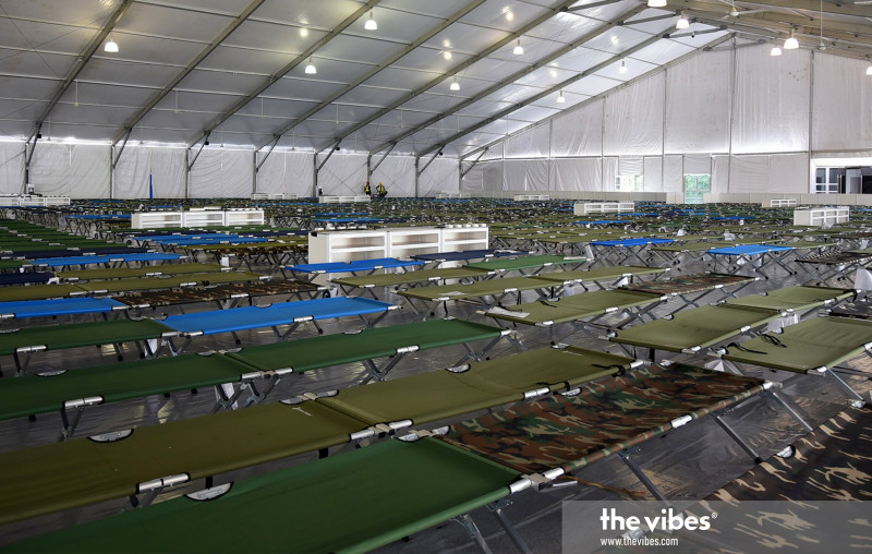 5,000 beds yet unused at MAEPS Covid-19 low-risk treatment centre