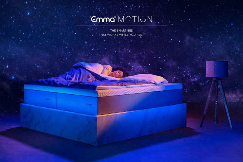 This connected mattress automatically corrects your posture while you sleep