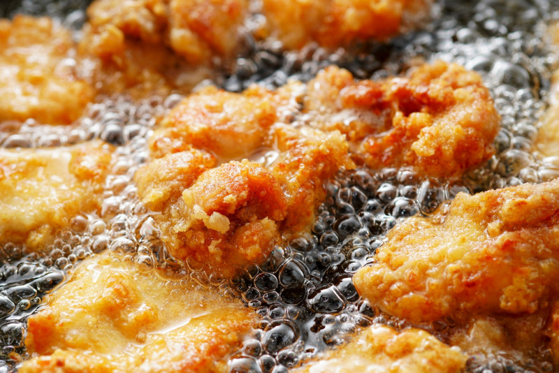 Consuming fried food, even in moderation, is harmful to our hearts
