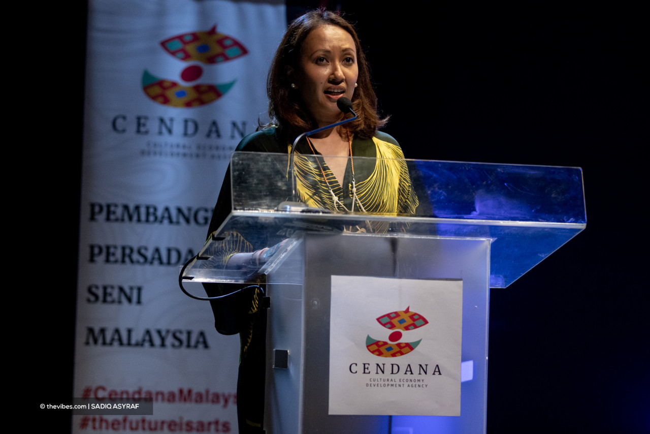 Cendana founding chief executive officer Izan Satrina Mohd Sallehuddin said Cendana is committed to demonstrating the impact of the arts, capturing its strength, overcoming challenges, and nurturing the soul of the nation. – SADIQ ASYRAF/The Vibes pic