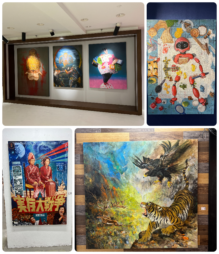 The variety of artwork on display at ARTisFAIR is eclectic to put it lightly. – Haikal Fernandez pic