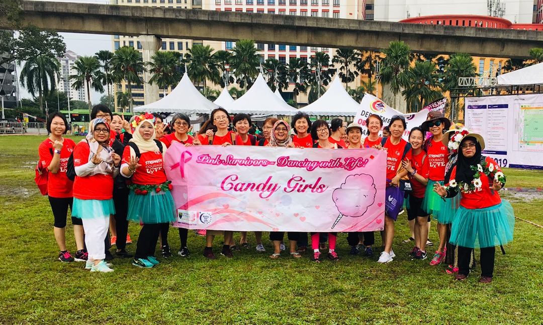 Candy Girls, a not-for-profit organisation formed by survivors of breast cancer. – Medicos pic