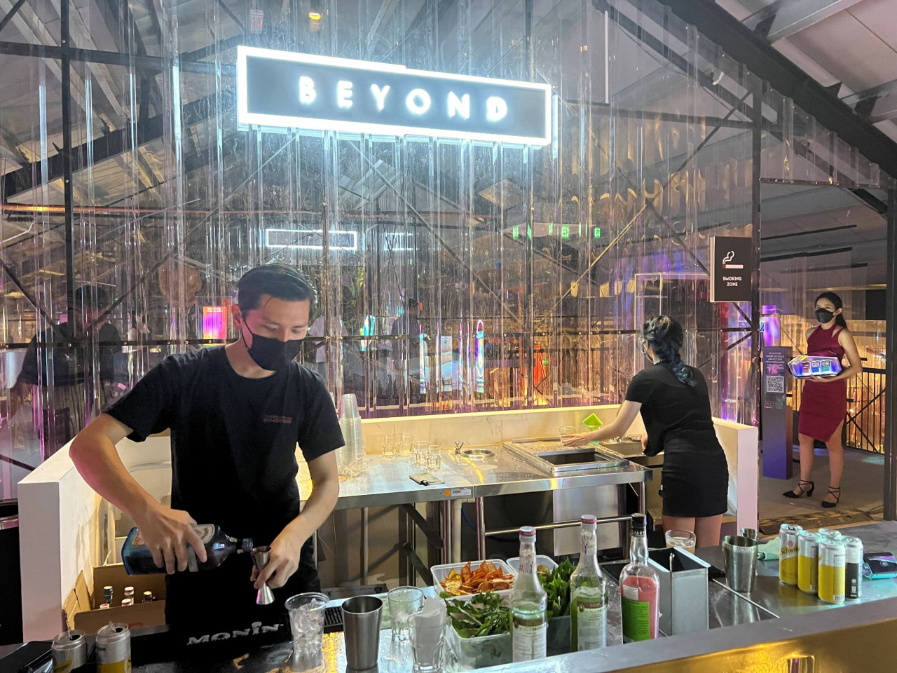 The Beyond Bar is one of three bars at Tiffin At The Yard. It makes local variations of popular cocktails. – Haikal Fernandez pic