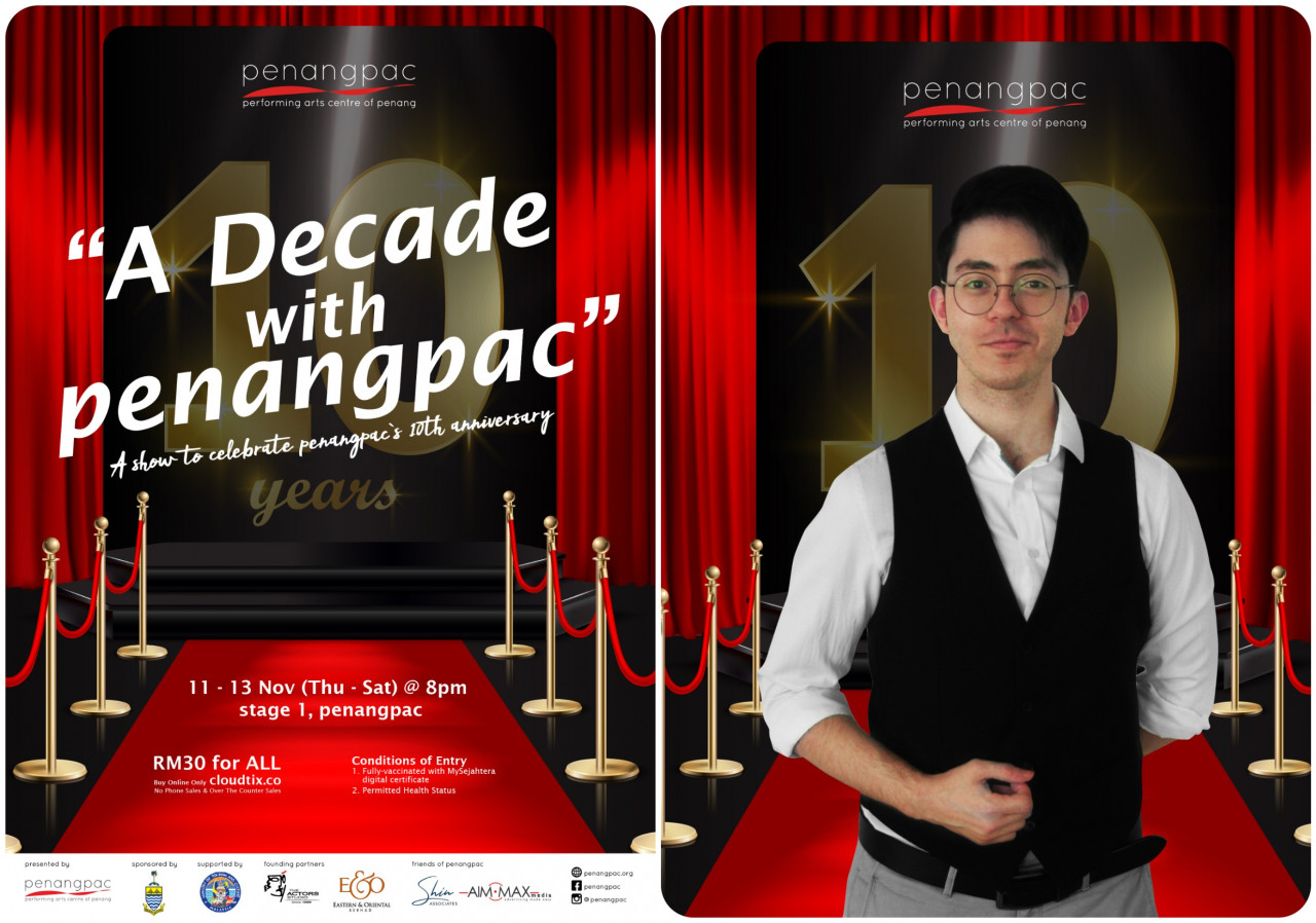 Hosted by Karam Tabba, the anniversary show promises laughter and intrigue. – Penangpac pic