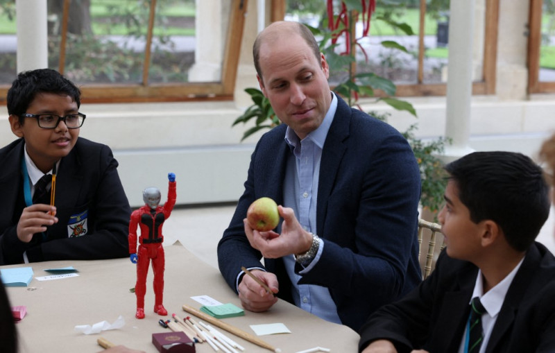 Prince William tells space tourists: fix Earth instead