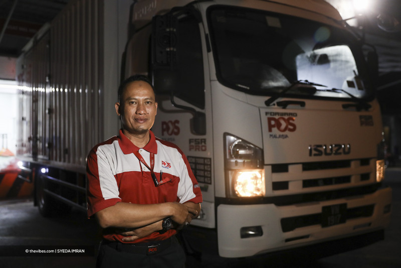 A day in the shoes of a Pos Malaysia line-haul driver