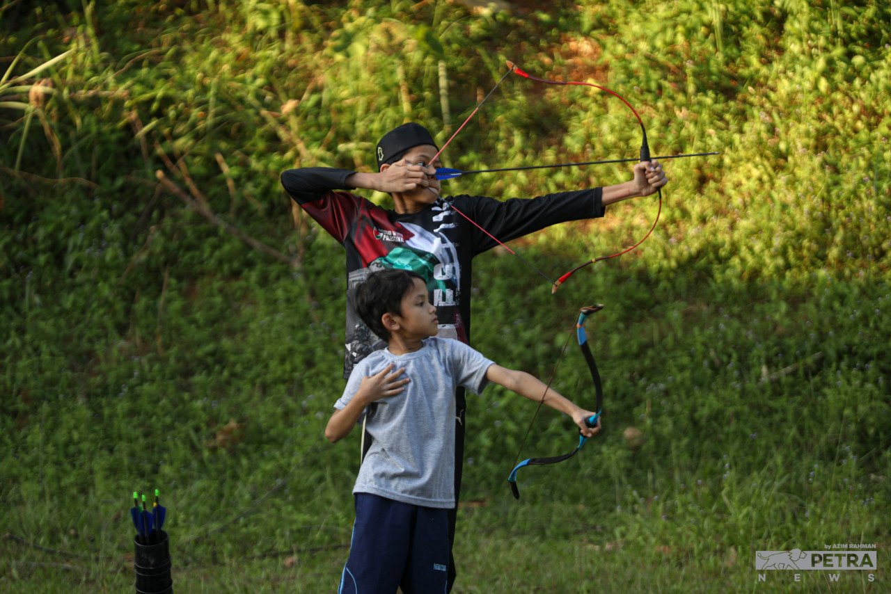 Today, archery is mostly seen as a competitive as well as a recreational sport that can be trained from a young age. – AZIM RAHMAN/The Vibes pic