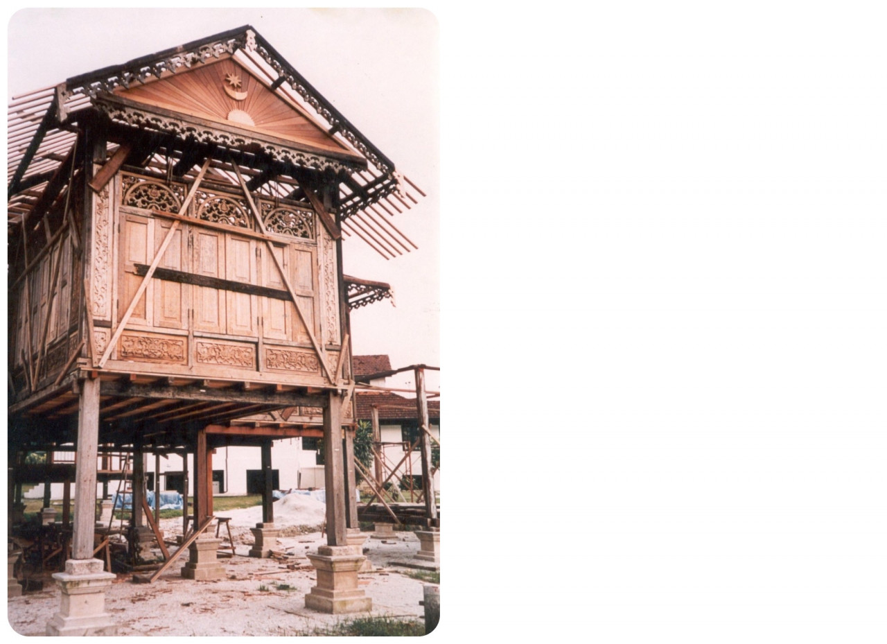 The Rumah Penghulu Abu Seman before it was restored. – BWM pic