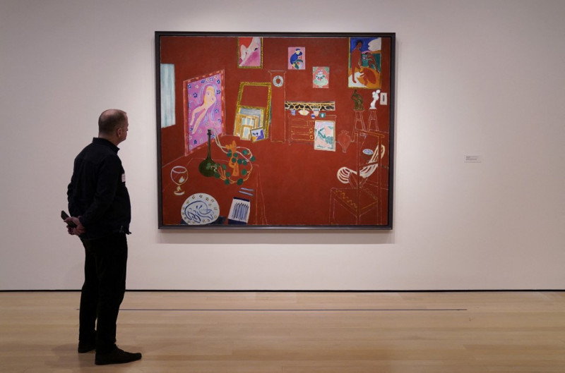 New York’s MoMA exhibits Matisse’s paintings within a painting