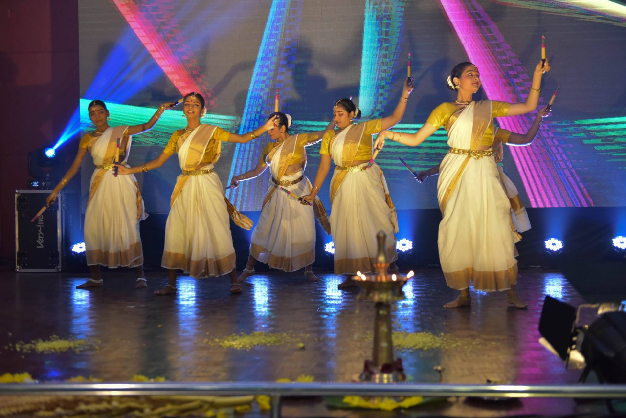A stage performance during the Onam celebrations. – Pic courtesy NMMS
