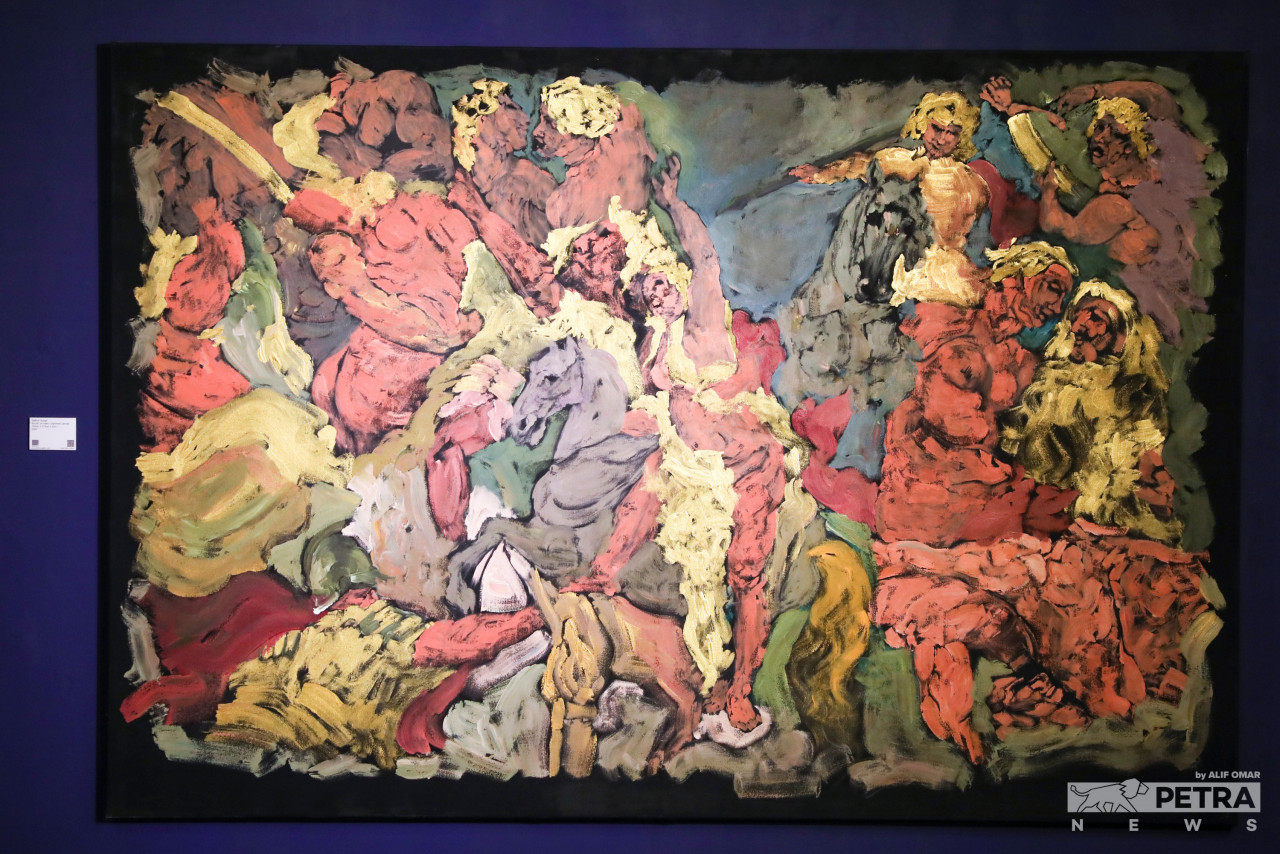 Saffron Songs runs until September 10 at Wei Ling Gallery. – ALIF OMAR/The Vibes pic