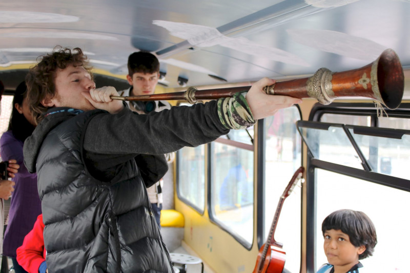 The musical bus giving kids in London access to instruments