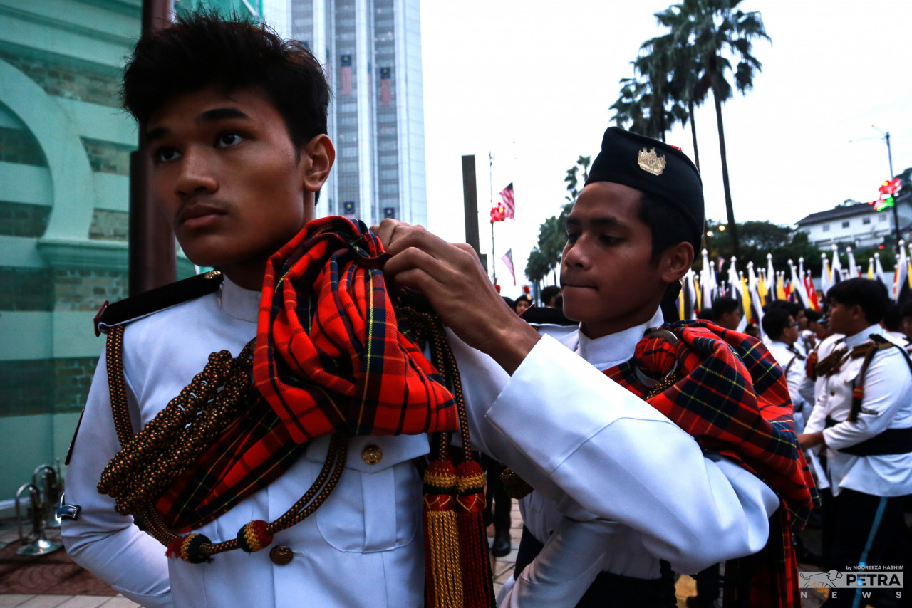 A school band unit will be among those who will enliven the 2022 National Day parade. – NOOREEZA HASHIM/The Vibes pic, August 30, 2022