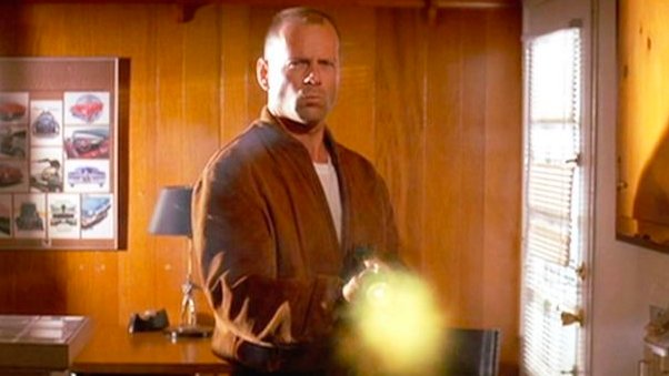 Willis in 1994's Pulp Fiction. – Twitter pic