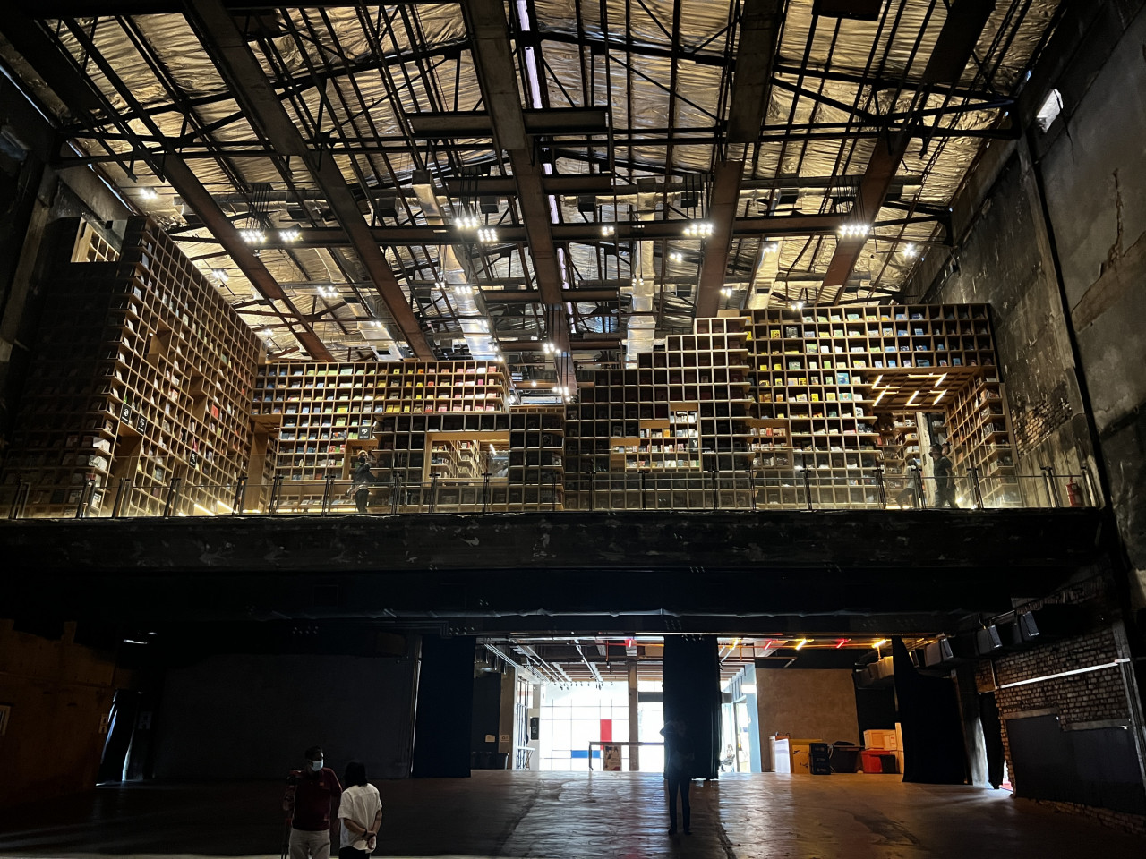 A look back at the bookstore from the exhibition space. The scale of the location is quite something. – Haikal Fernandez pic
